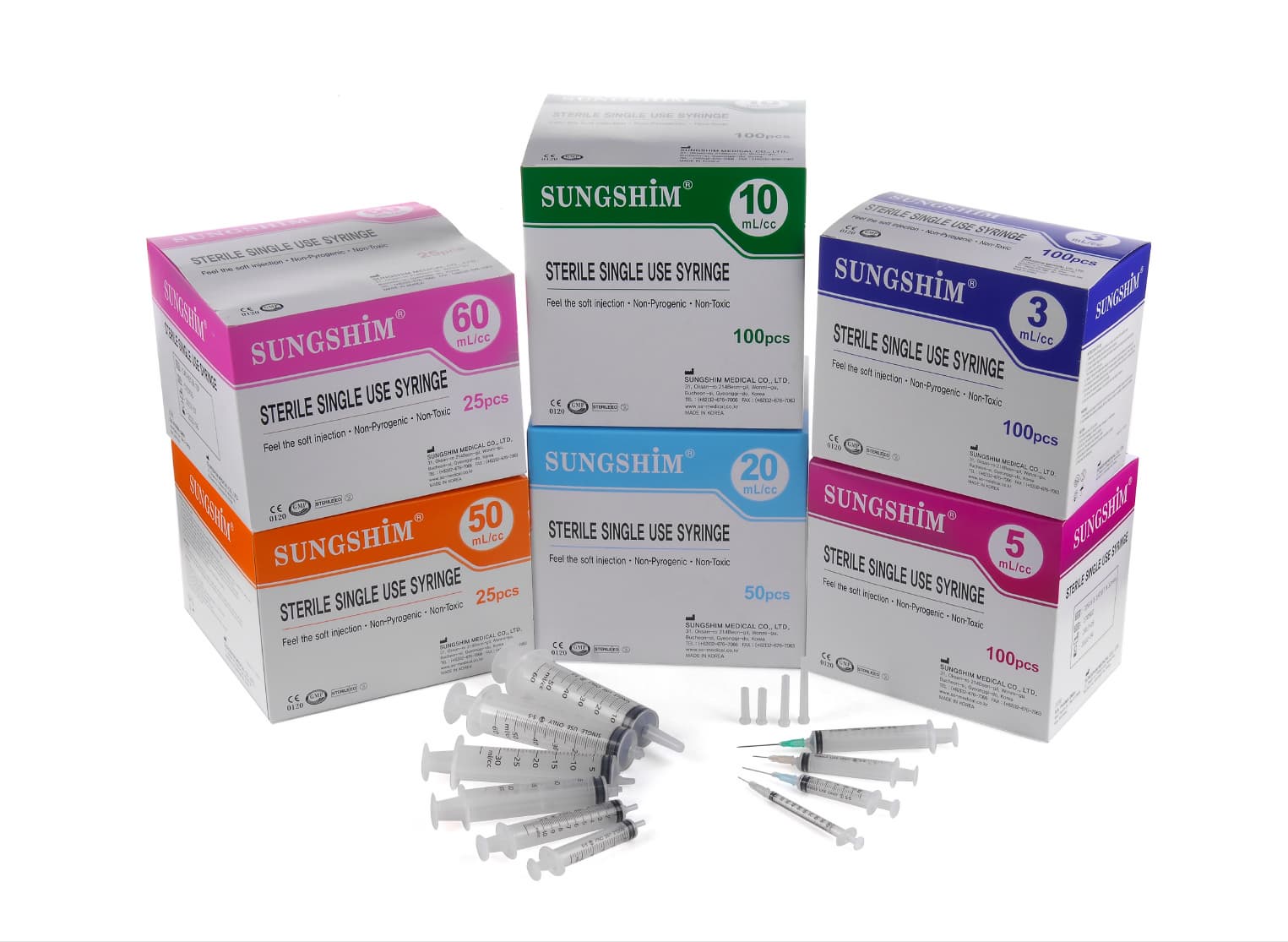 disposable syringe_syringe_disposable needle_needle_sungshim